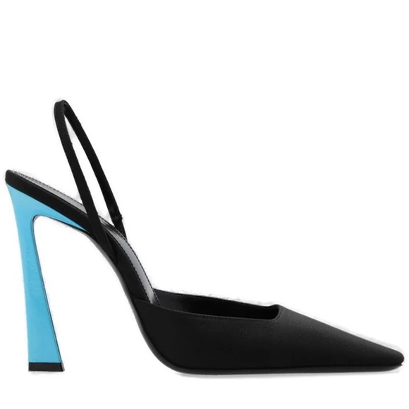 Saint Laurent Blade Slingback Pumps - Picture 4 of 5